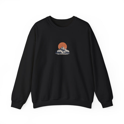Wander Mountain Crewneck Sweatshirt — Vintage Sun & Peak Graphic