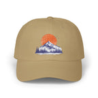 Dad Cap - Mountain Sunset Embroidered Baseball Hat