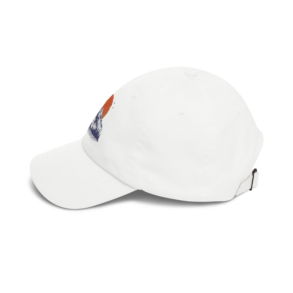 Dad Cap - Mountain Sunset Embroidered Baseball Hat